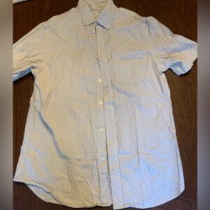 Men's Old Navy Blue Polka Dot Shirt